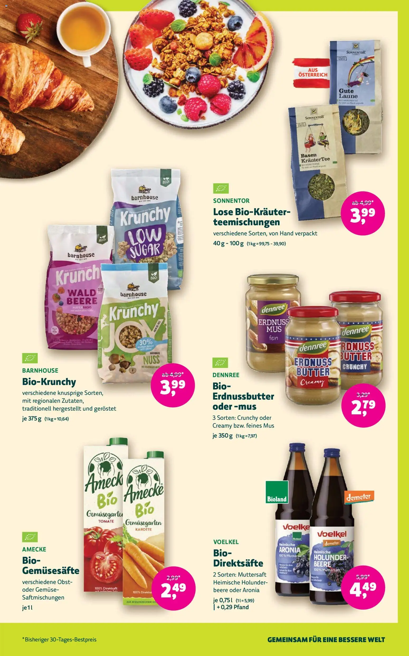 Denns BioMarkt Angebote gültig ab 28.01.2026 | Seite: 9 | Produkte: Karotte, Gemüse, Obst, Butter