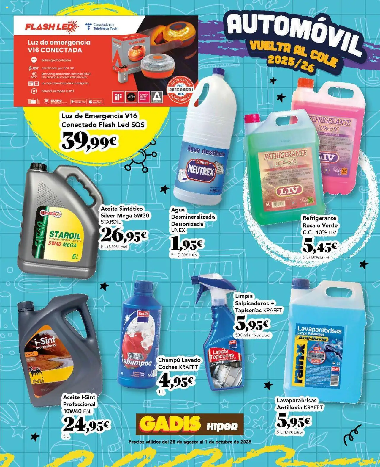 Gadis folleto │ válido desde el 28.08.2025 | Página: 13 | Productos: Champú, Aceite