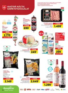 Spar akciós ujság - amely érvényes a következő dátumtól: 18.09.2025 | Oldal: 10 | Termékek: Pick, Vörösbor, Cheddar, Párizsi