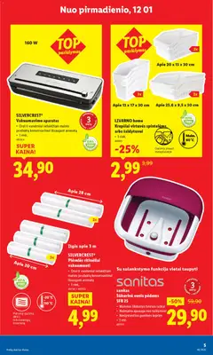 LIDL leidinys galioja nuo 01.12.2025 | Puslapis: 5 | Prekių: Vonia, Indaplovė