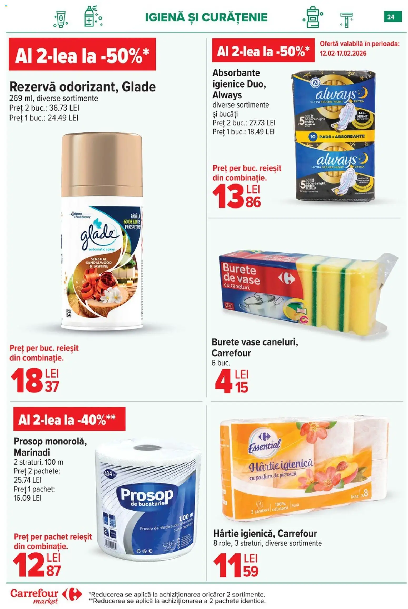 Noul catalog Carrefour – valabil de la 04.02.2026 | Pagină: 25 | Produse: Trandafir, Ghiveci