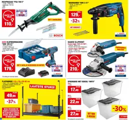 Hubo folder - Voorbeeld van een folder van Hubo, geldig van 11.02.2026 | Pagina: 4 | Producten: Koffer, Schijf, Slijper, Jeu de go