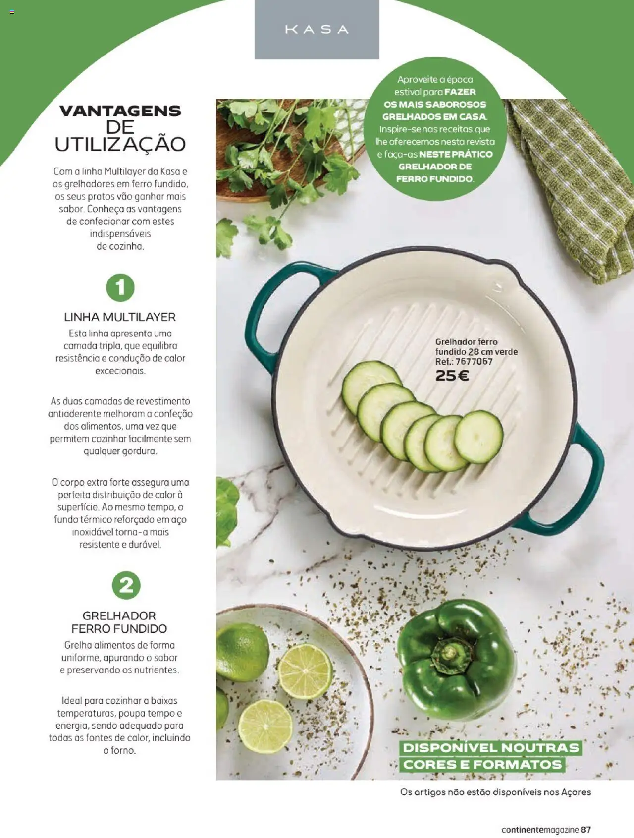 Continente - Magazine │ válido de 01.07.2025 | Página: 21 | Produtos: Pratos, Ferro