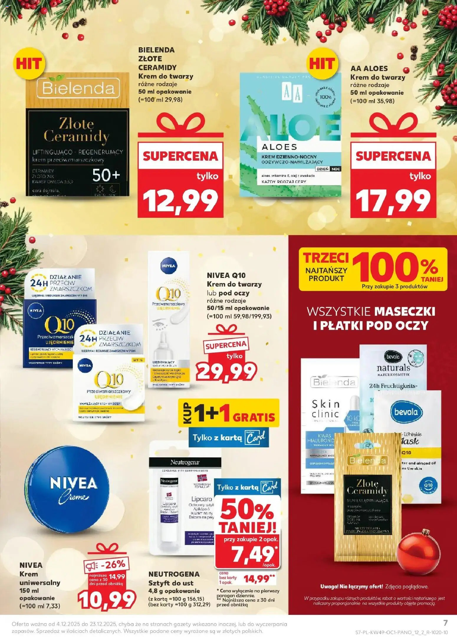 Kaufland gazetka - Drogeria od 04.12.2025 | Strona: 7 | Produkty: Olej z awokado, Olej, Krem, Awokado