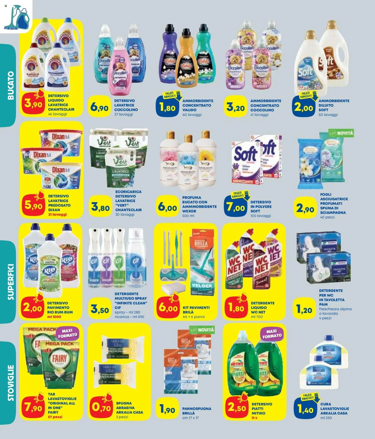Volantino Panorama del 06.11.2025 | Pagina: 8 | Prodotti: Spugna, Pavimento, Asciugatrice, Lavastoviglie