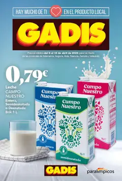 Vista previa Gadis folleto válido desde el 09.04.2026