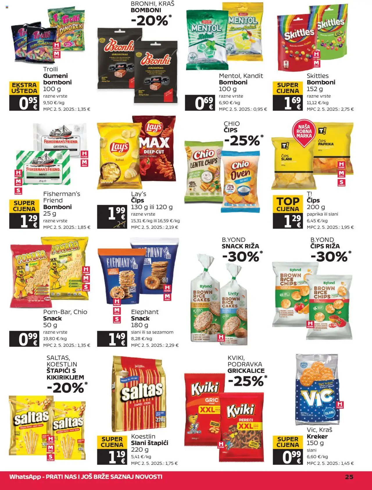 Tommy katalog | vrijedi od 07.08.2025 | Stranica: 25 | Proizvodi: Riža, Paprika, Čips, Limun