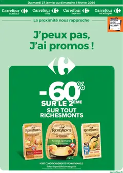 Carrefour City - Prévisualisation de Carrefour City Spécial chandeleur à goût promo ! valide à partir de 27.01.2026