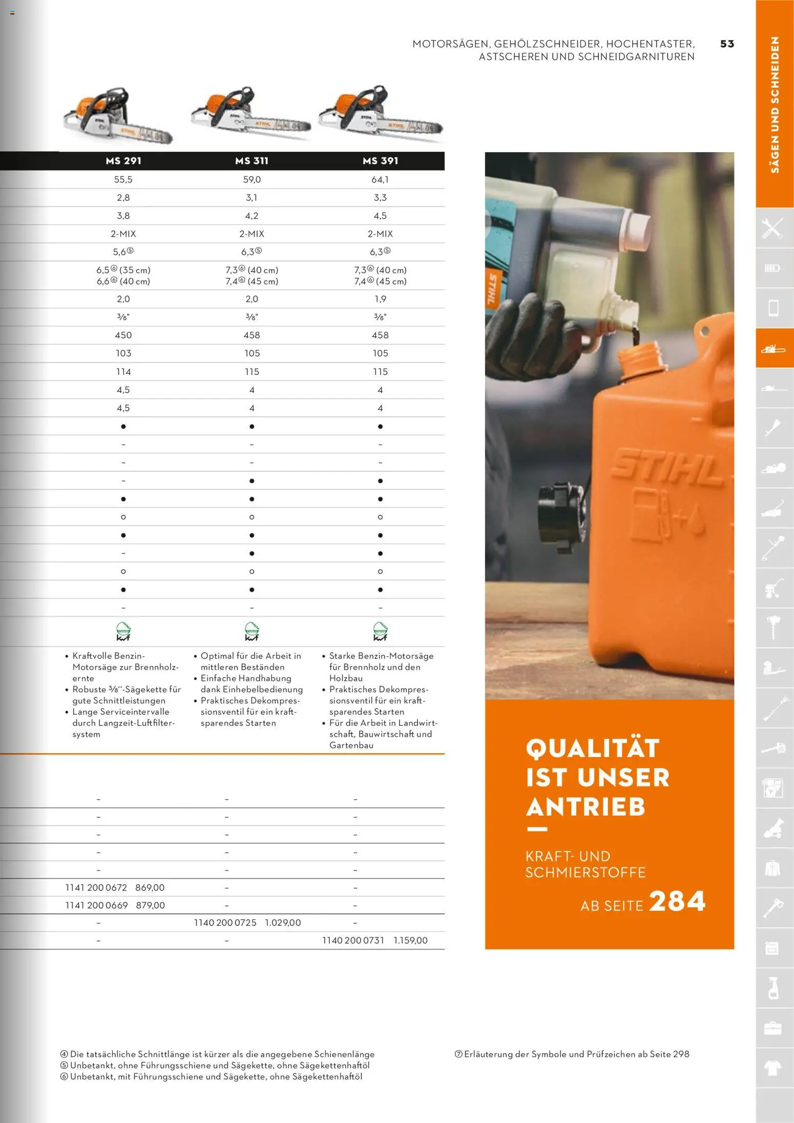 STIHL Katalog – gültig ab 01.01.2026 | Seite: 53