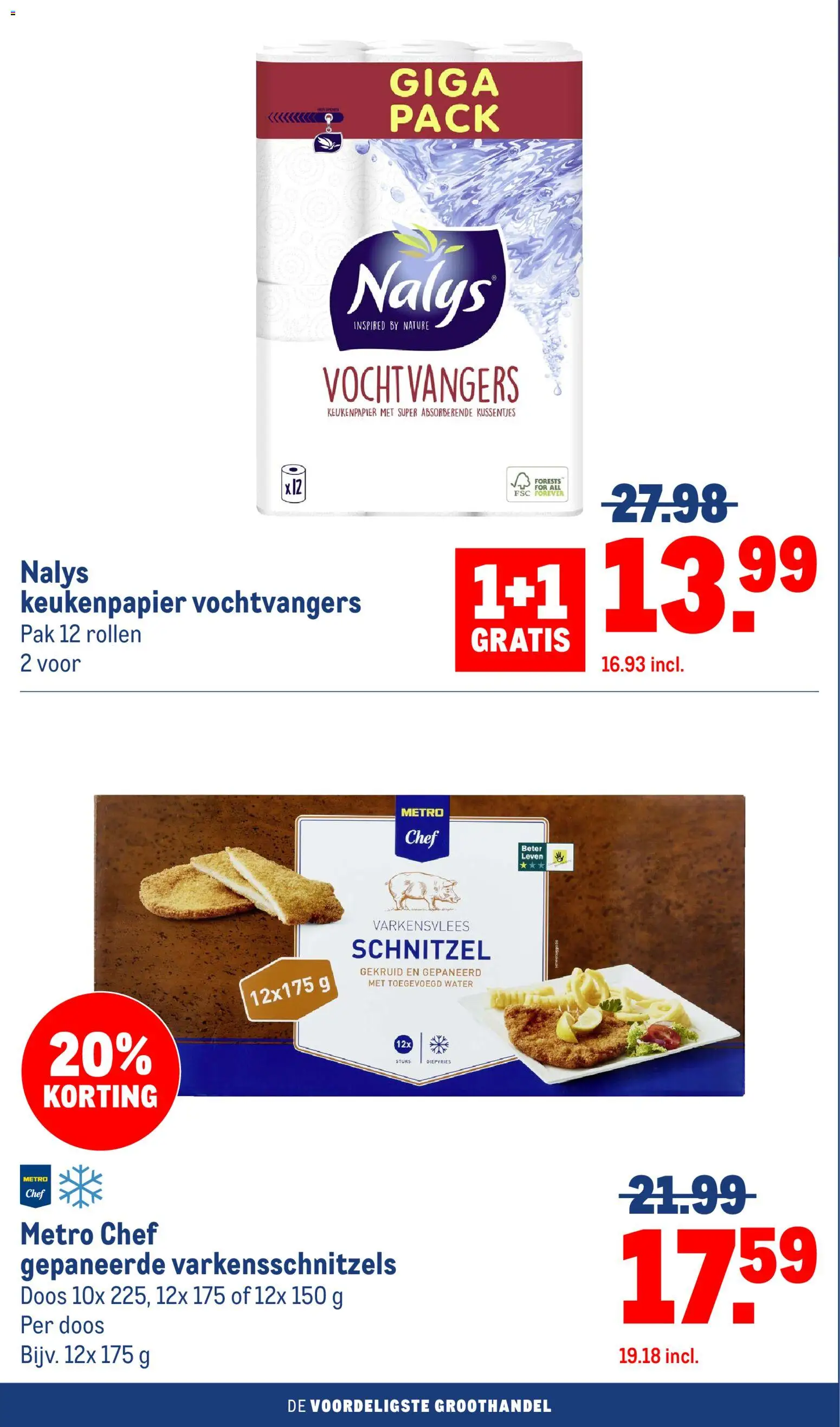 {H1} | Pagina: 2 | Producten: Varkensvlees, Keukenpapier, Schnitzel, Festék