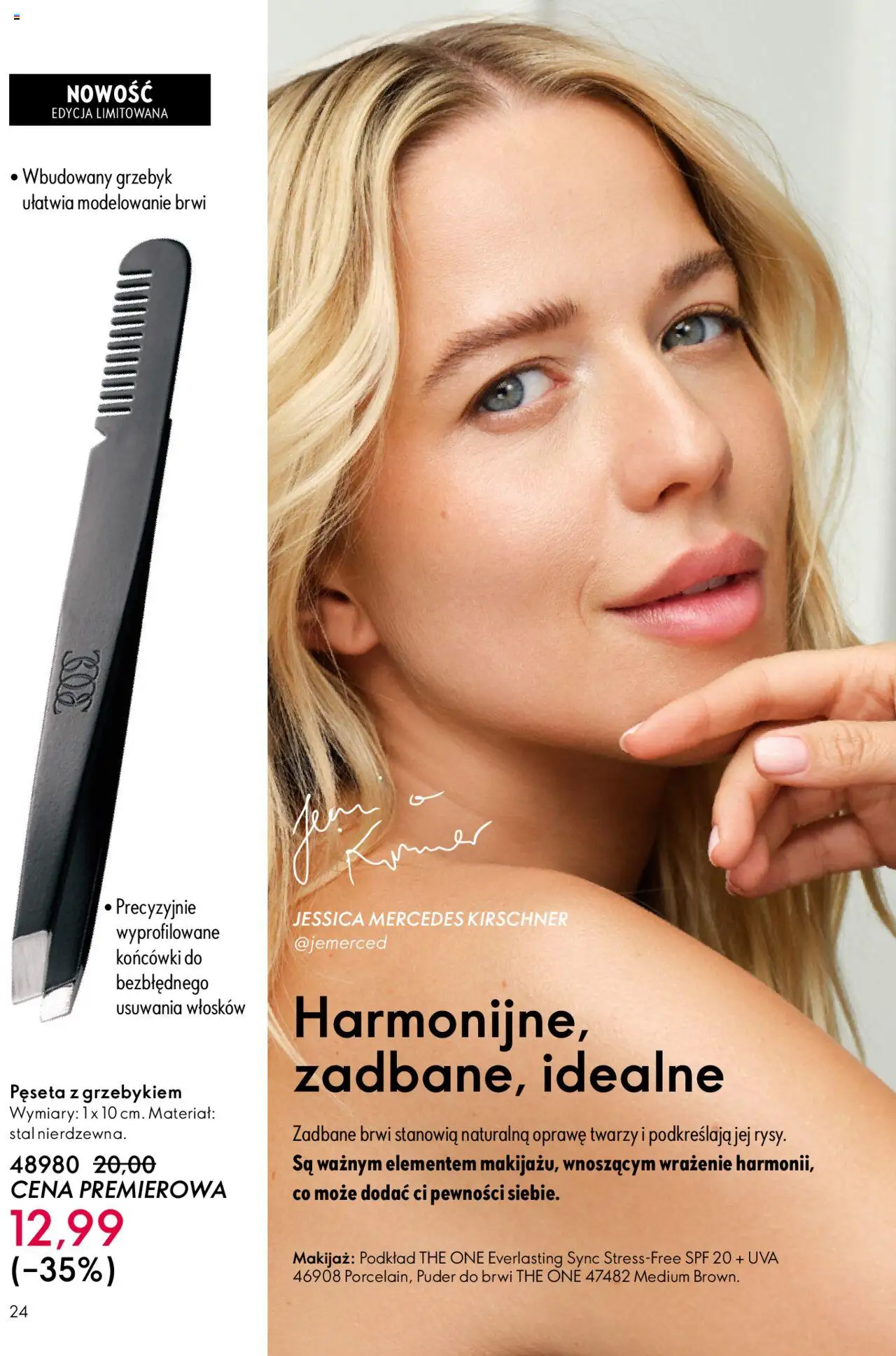 Oriflame Katalog 15 2025 od 22.10.2025 | Strona: 24 | Produkty: Makijaż, Puder