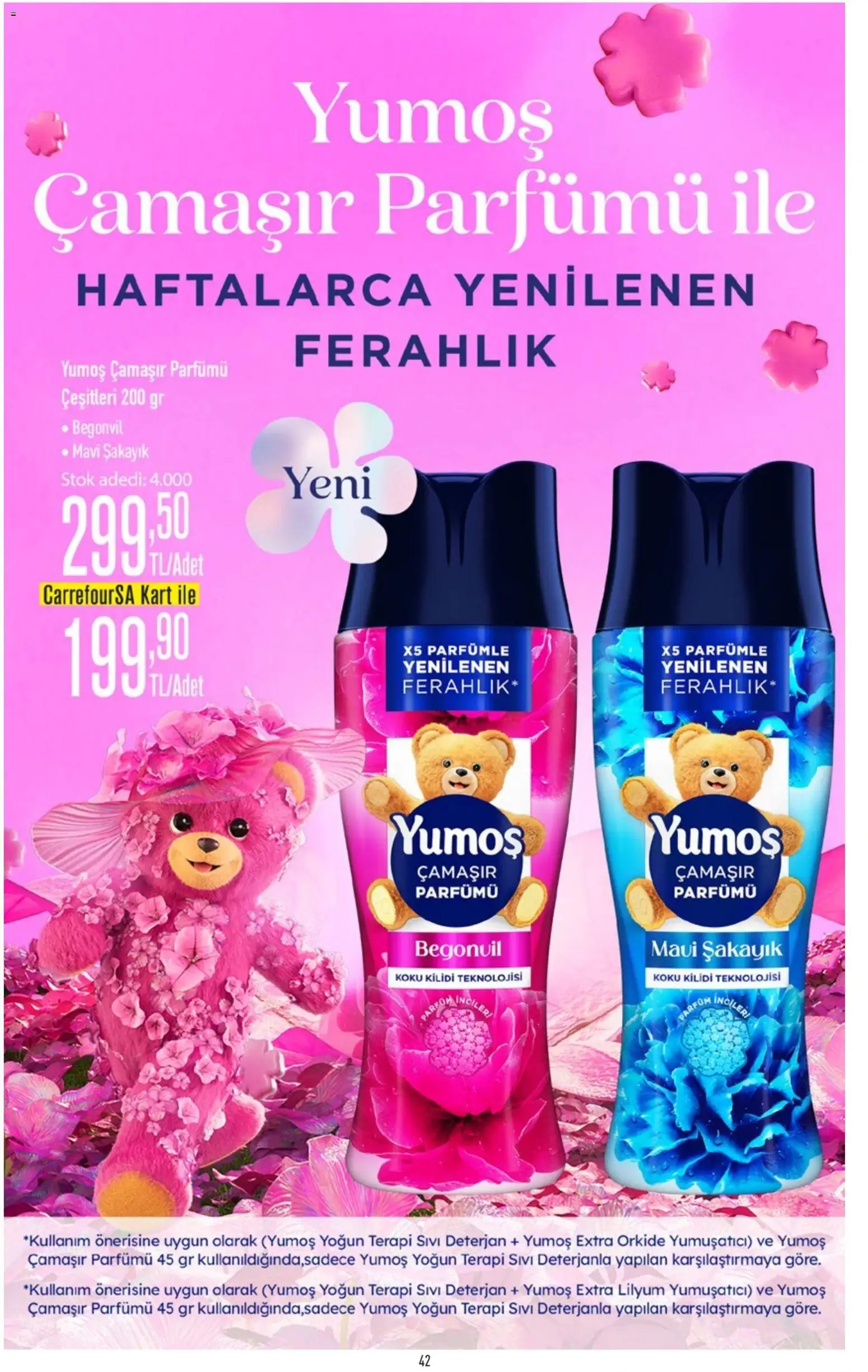 CarrefourSA Katalog - 09.04.2026 tarihinden itibaren geçerlidir | Sayfa: 43 | Ürünler: Yumuşatıcı, Deterjan, Parfüm, Koku