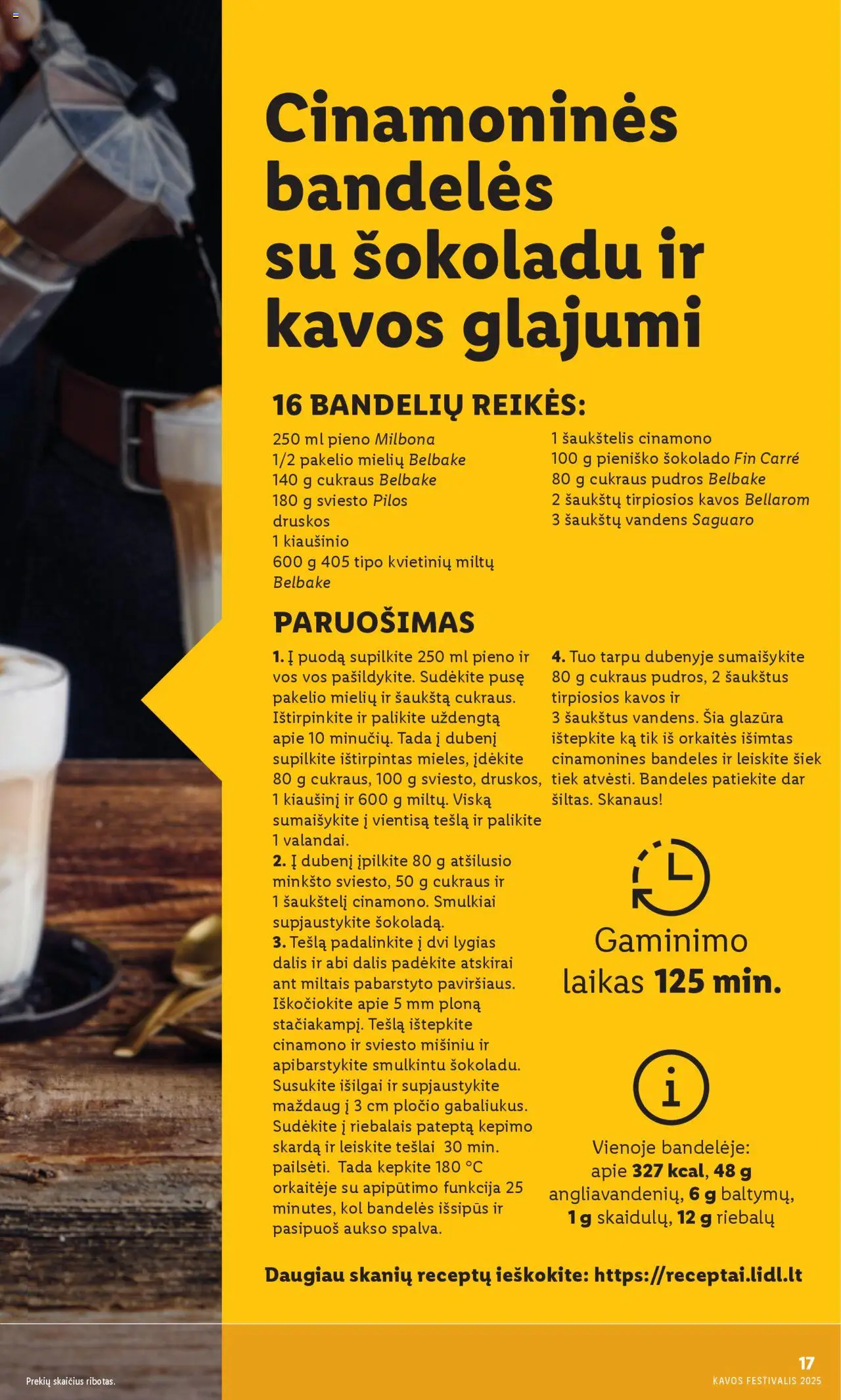 LIDL akcijos nuo 08.09.2025 | Puslapis: 17 | Prekių: Bandelės
