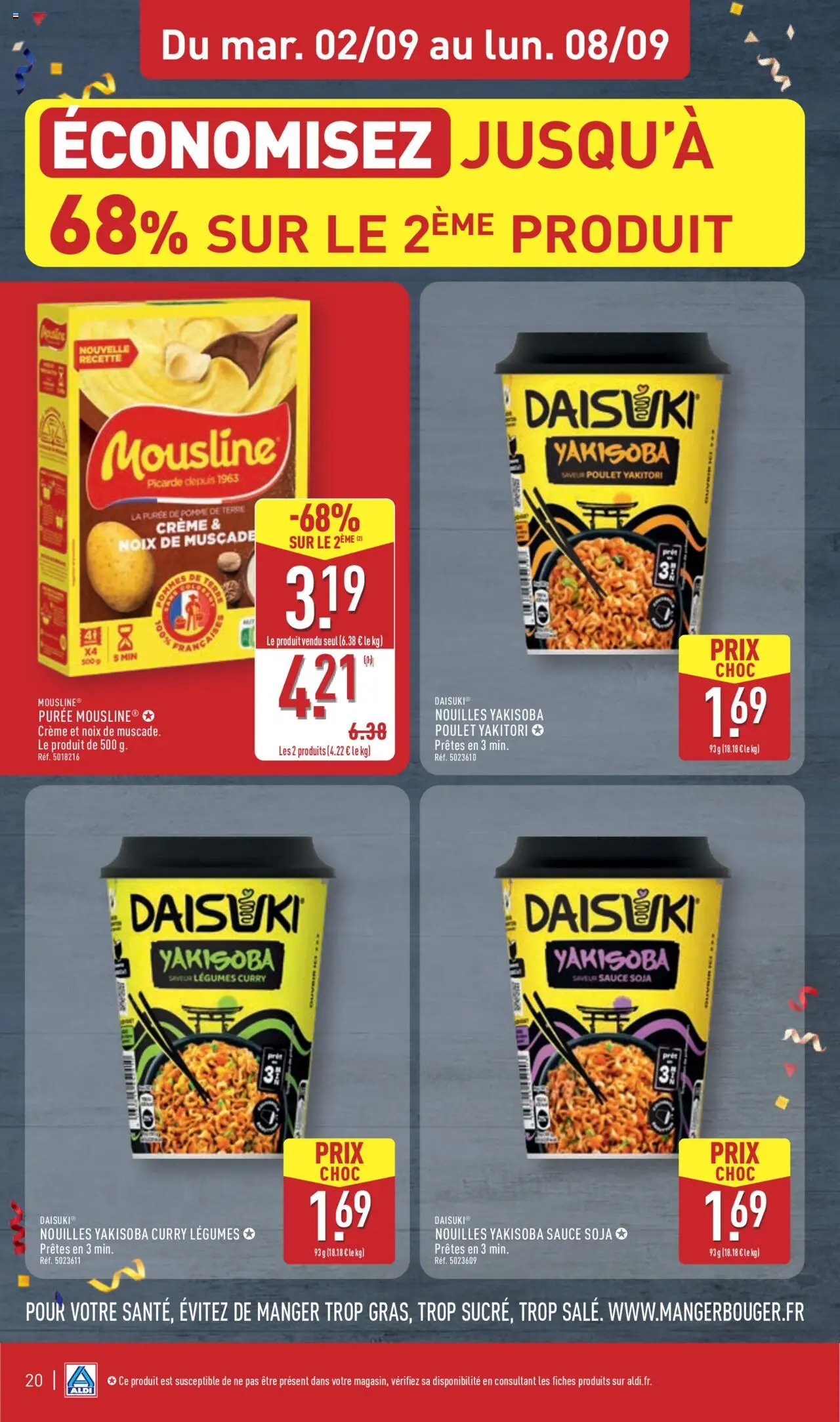  | Page: 23 | Produits: Pomme, Curry, Nouilles, Crème