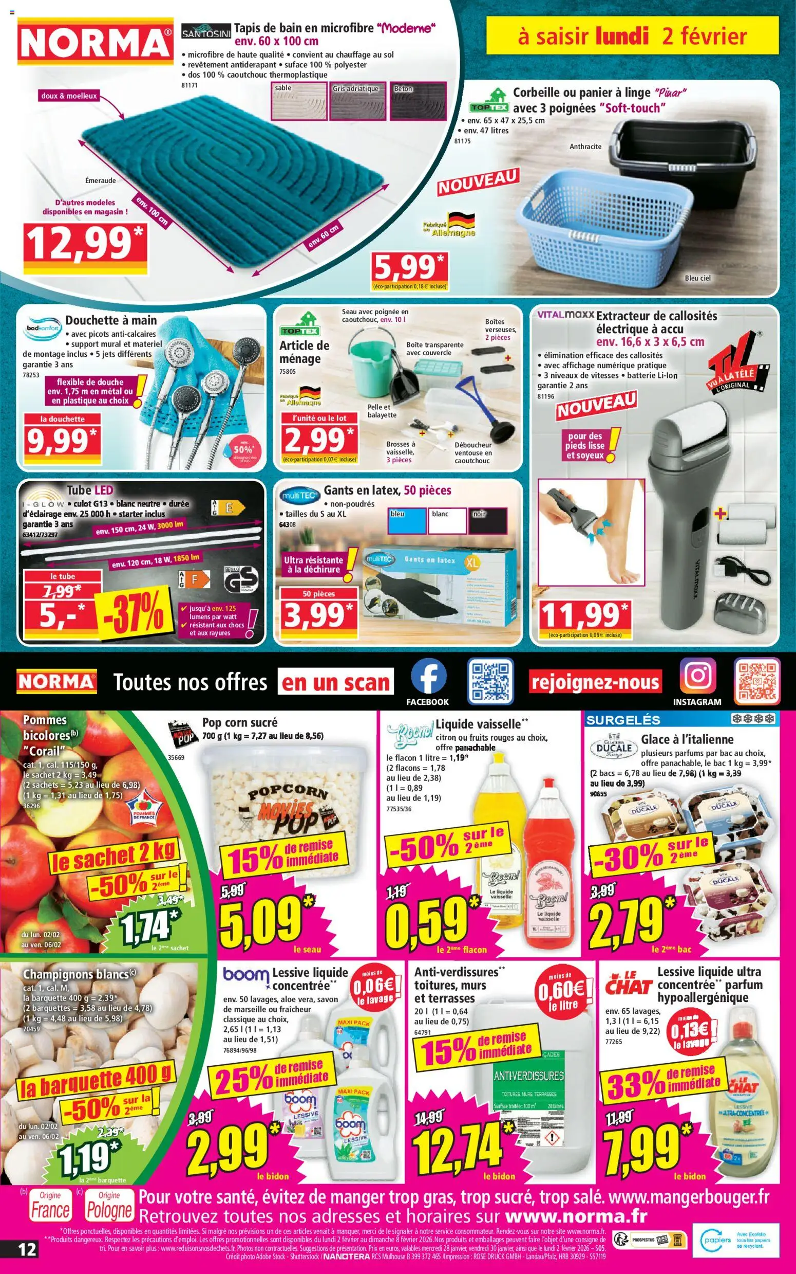 {H1} | Page: 12 | Produits: Citron, Savon, Lessive Liquide, Tapis