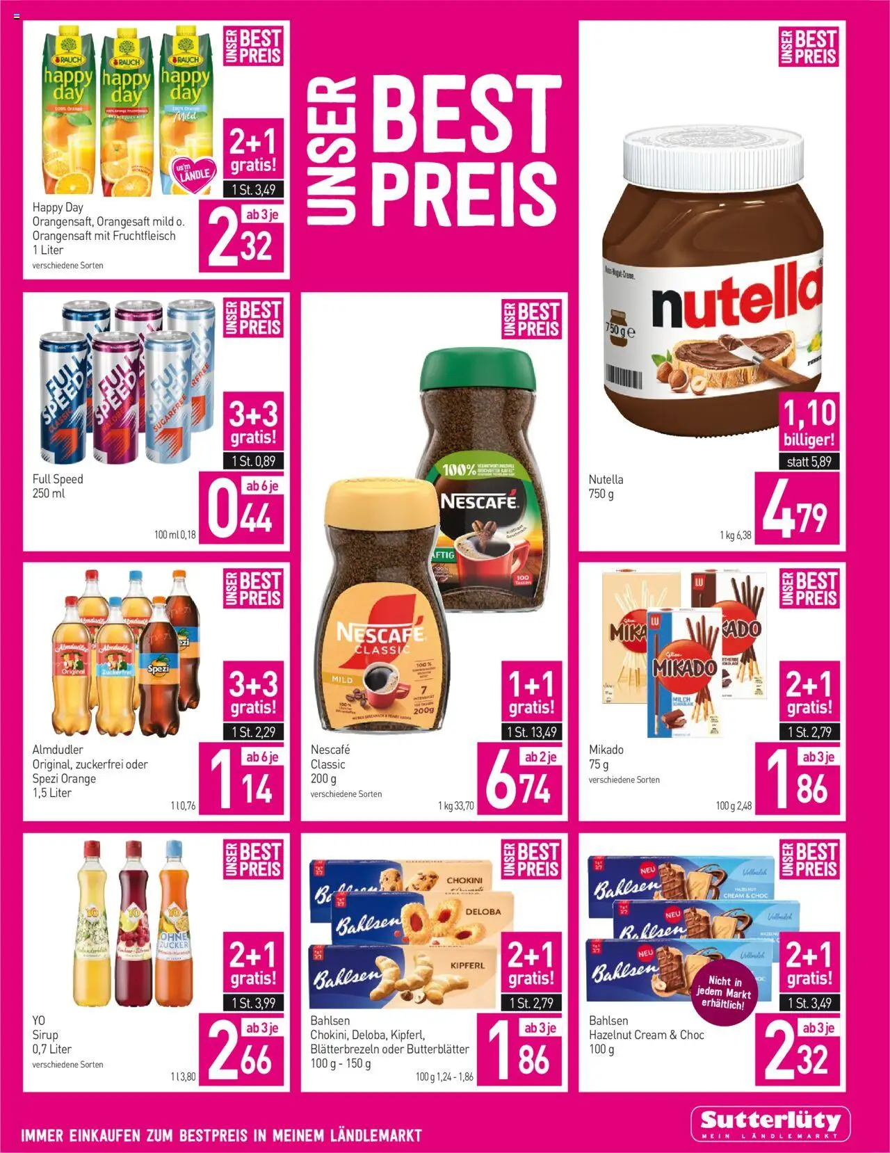 Sutterlüty Flugblatt gültig ab 21.08.2025 | Seite: 9 | Produkte: Zucker