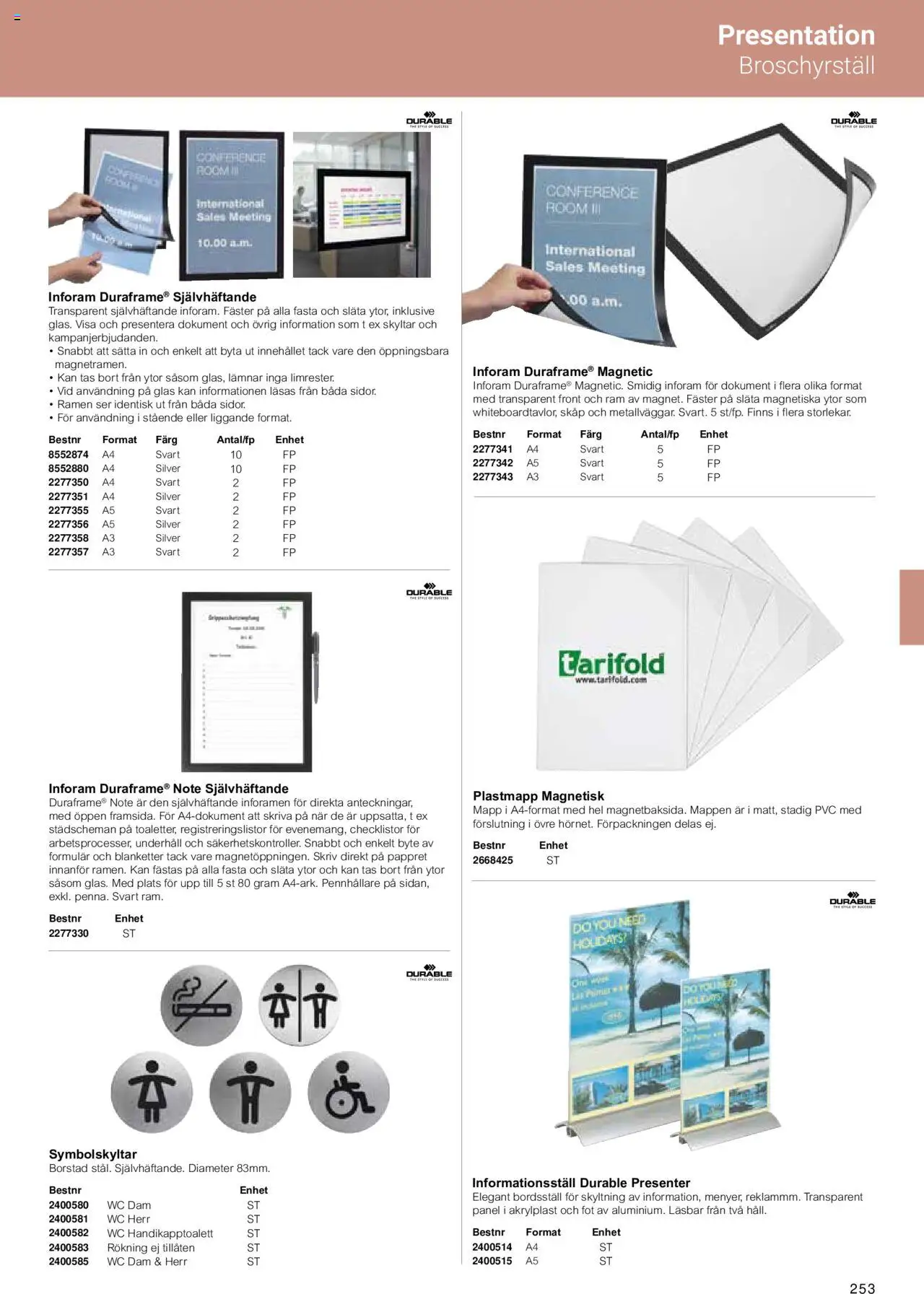 Office Depot reklamblad aktuell från 15.02.2024 | Sida: 255 | Produkter: Skåp, Broschyrställ, Mapp