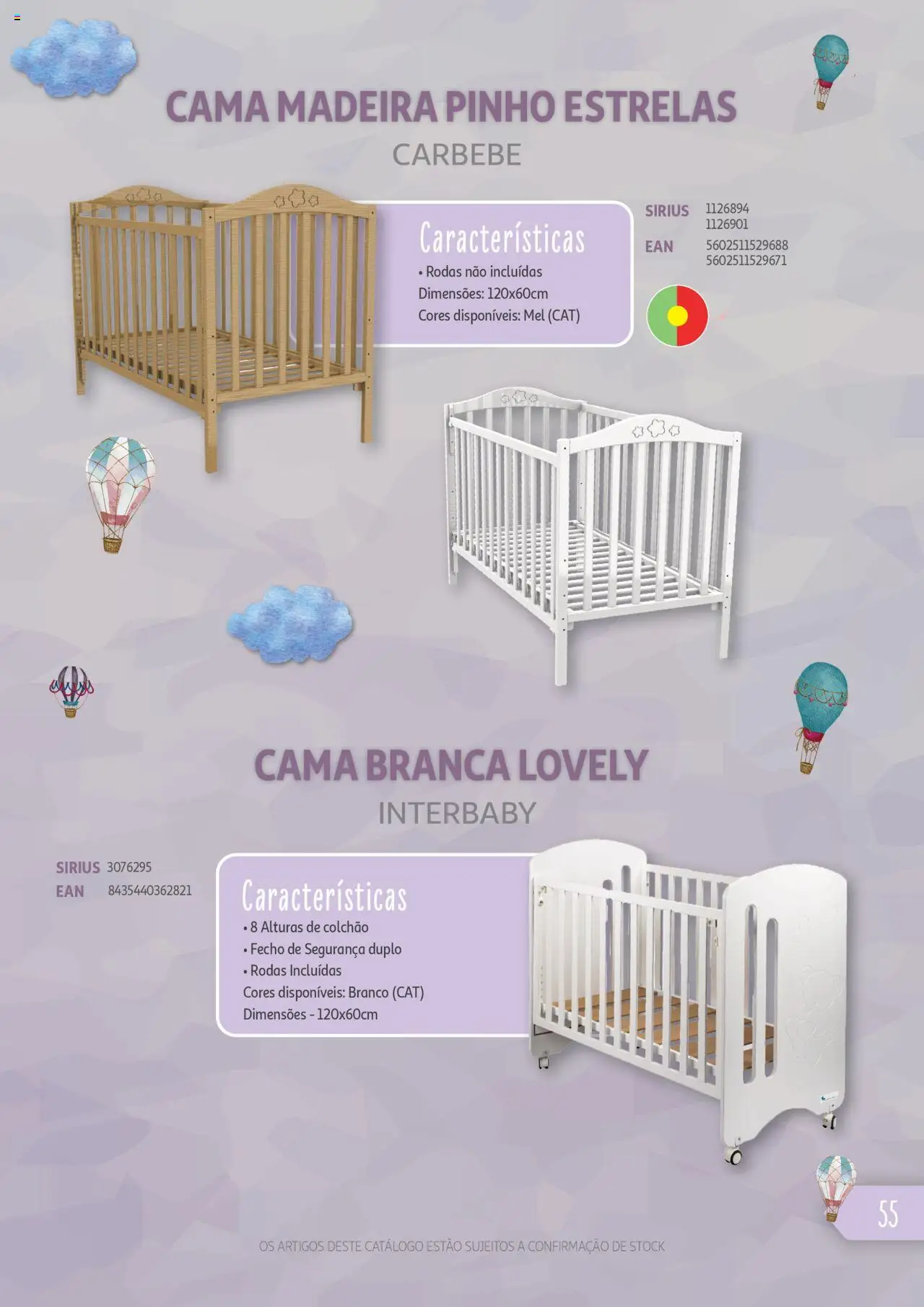 Auchan folheto │ válido de 29.01.2025 | Página: 55 | Produtos: Cama, Colchão, Mel