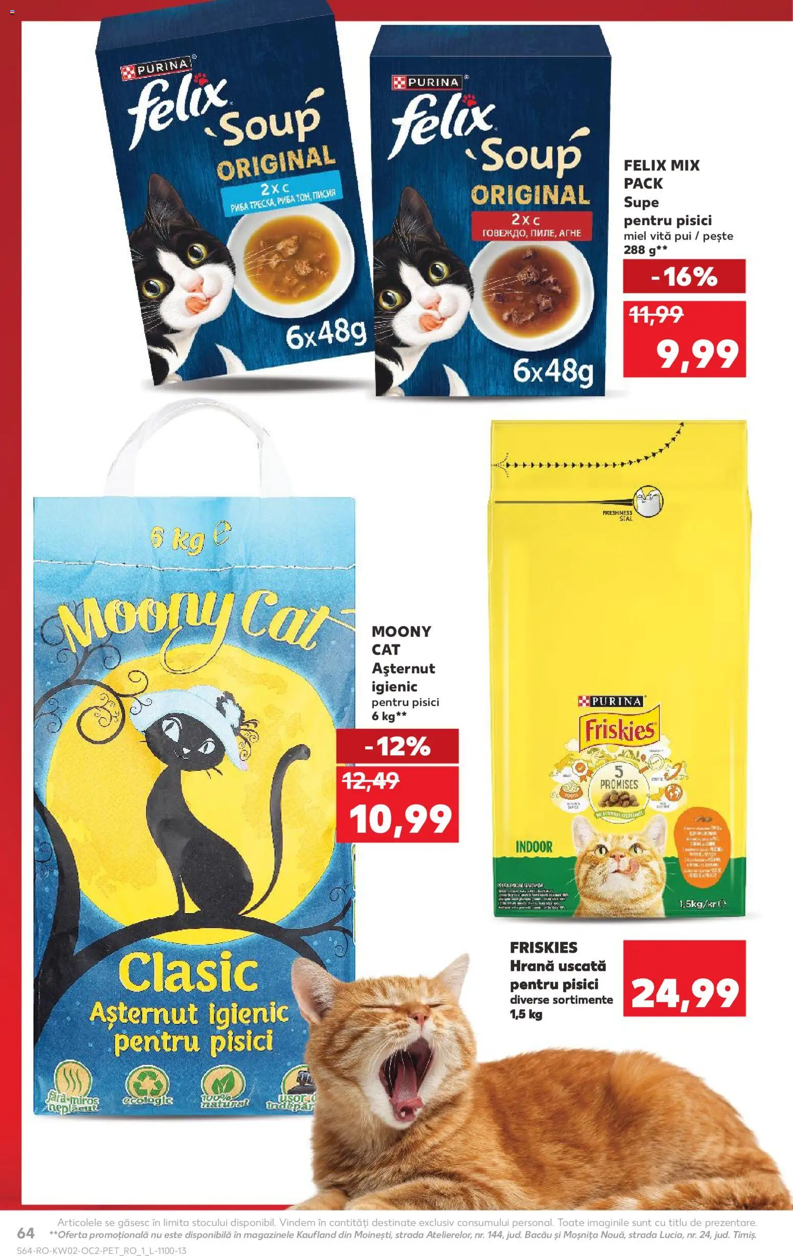 Noul catalog Kaufland – valabil de la 07.01.2026 | Pagină: 64 | Produse: Hacıyatmaz Kedi Oyuncağı, Pește