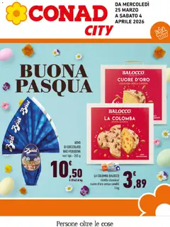 Anteprima del volantino Conad volantino City Campania valido a partire dal 25.03.2026