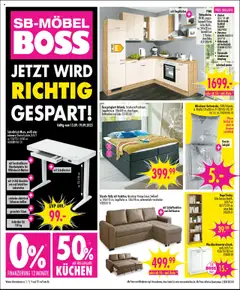 SB Möbel Boss Prospekt Alte Messe Leipzig 	 ab 13.09.2025 gültig