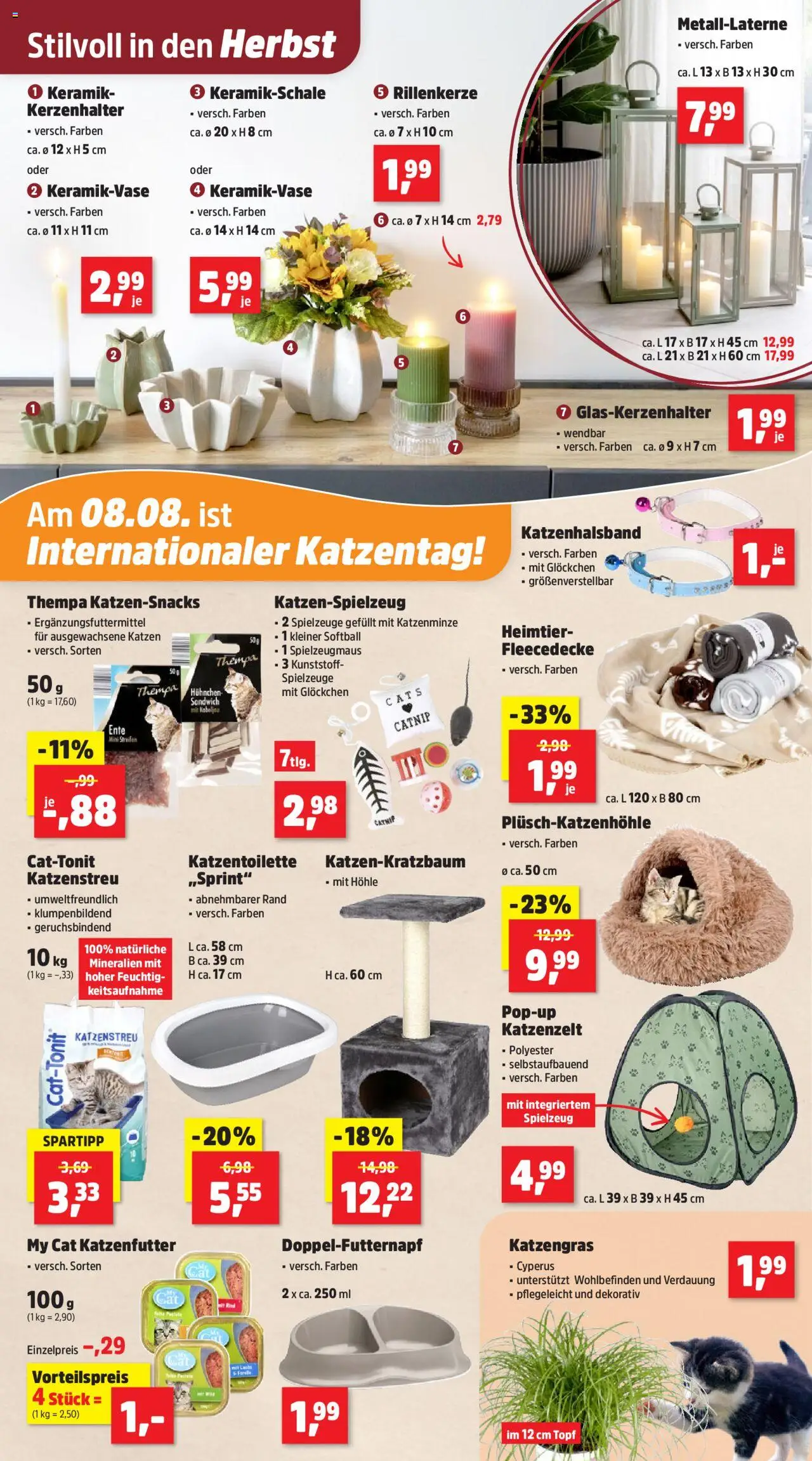 Thomas Philipps Prospekt - gültig ab dem 04.08.2025 | Seite: 5 | Produkte: Katzenfutter, Lachs, Ente