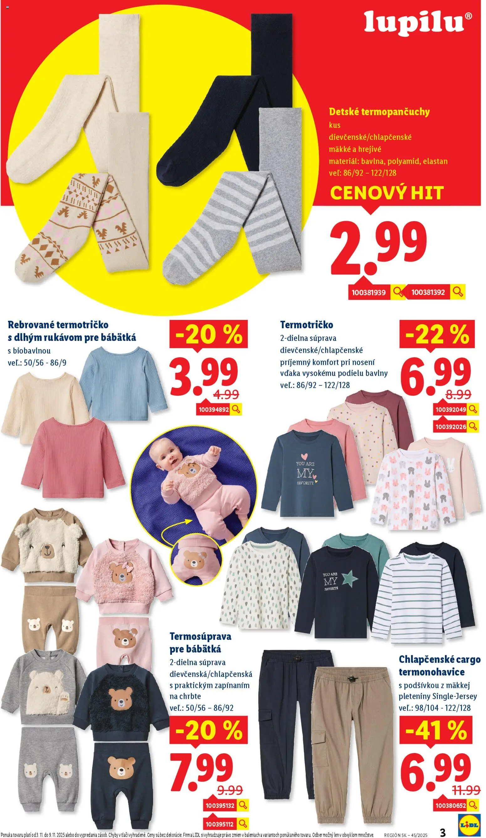 Nové Lidl akcie – leták je platný od 02.11.2025 | Strana: 3