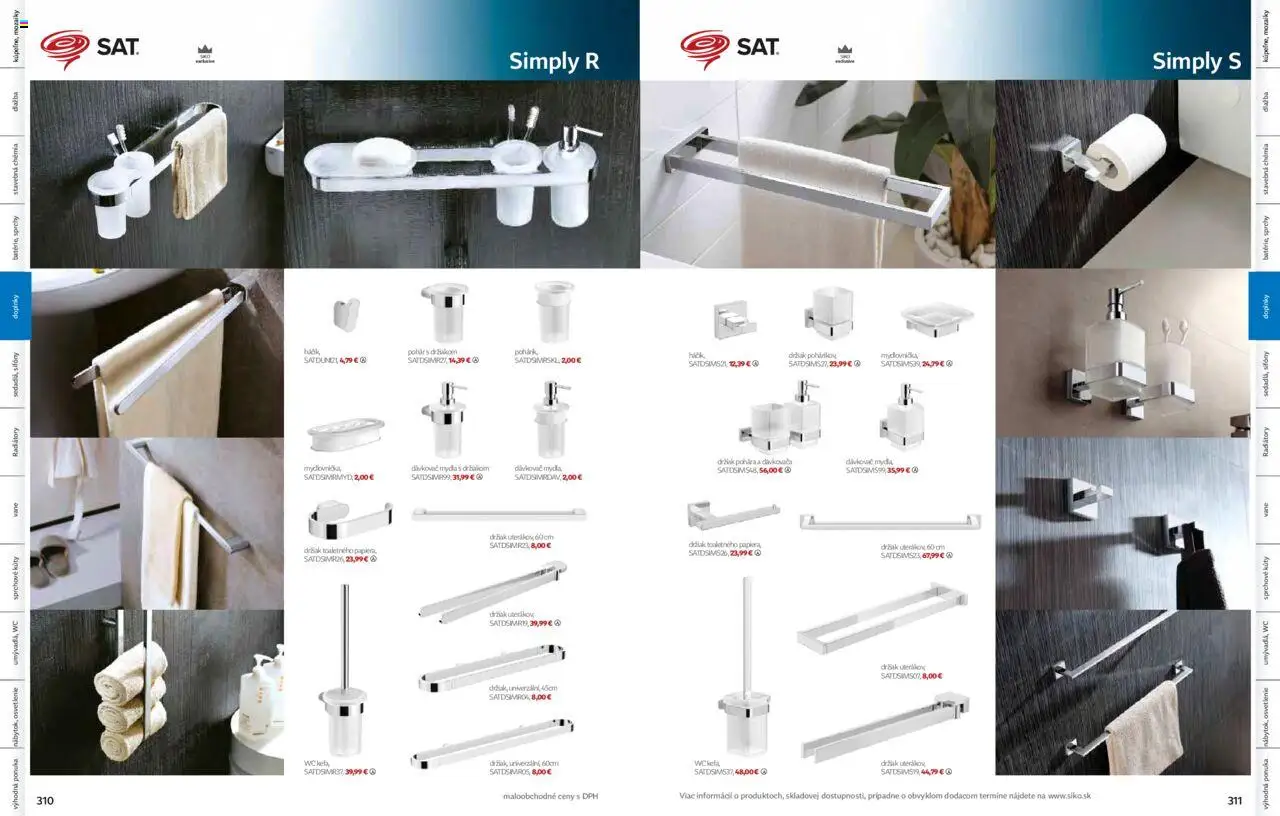 Nové Siko akcie – leták je platný od 01.09.2025 | Strana: 156 | Produkty: Osvetlenie, Radiátory, Wc