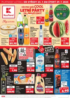Náhled letáku Kaufland leták - Praha 4 od 23.07.2025