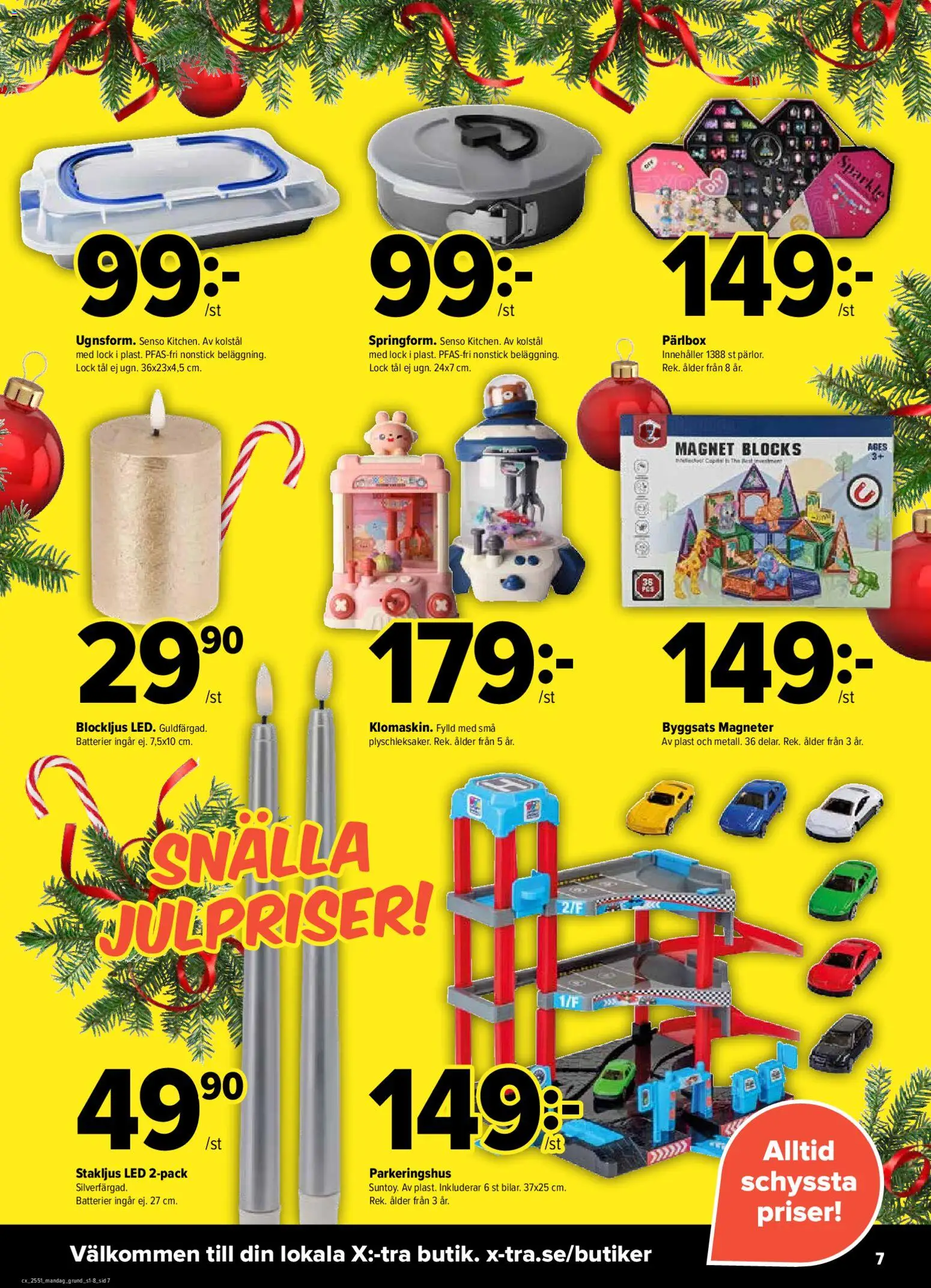 Coop X:-TRA reklamblad aktuell från 15.12.2025 | Sida: 7 | Produkter: Batterier, Magnet