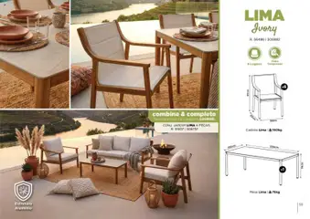 Pré-visualização Espaço Casa folheto Ar Livre 2026 válido de 07.03.2026 | Página: 53 | Produtos: Mesa, Cadeira