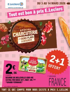 E.Leclerc - Prévisualisation de E.Leclerc - Depenser moins 5 - mixte valide à partir de 03.03.2026