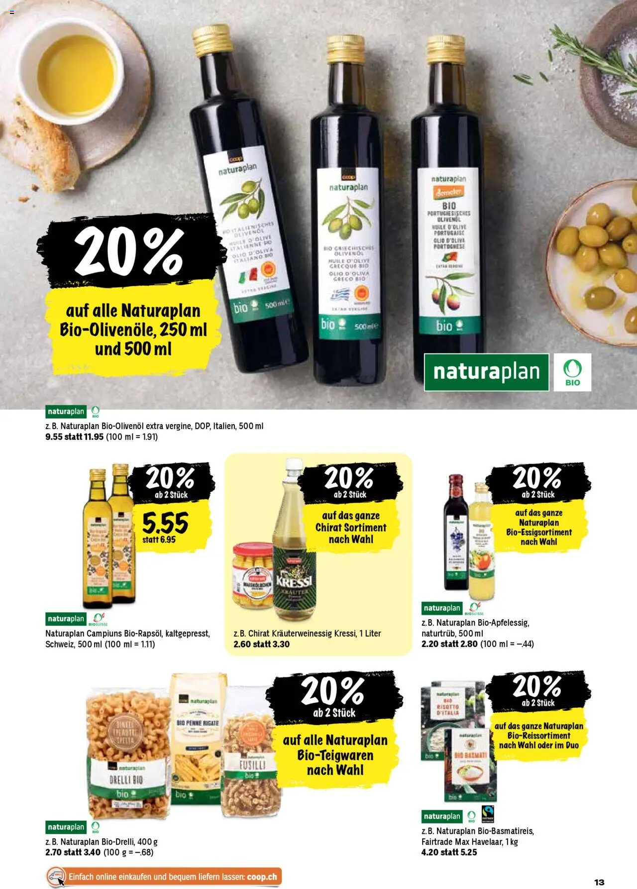 Coop Aktionen ab 28.08.2025 | Seite: 13 | Produkte: Pasta, Apple