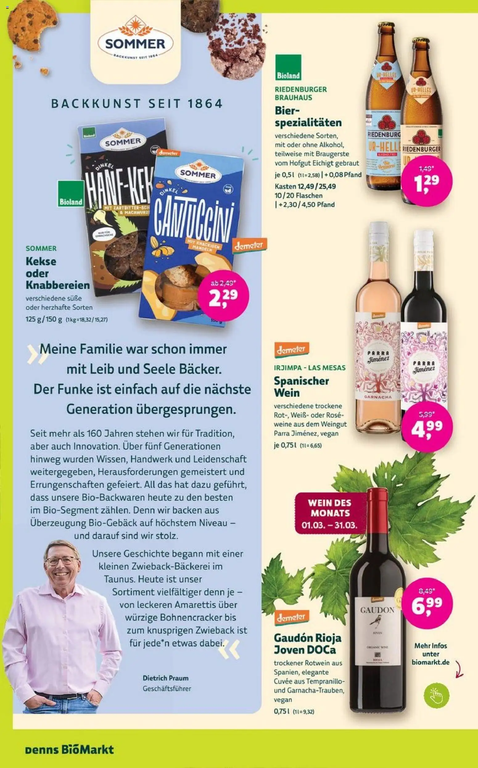 Denns BioMarkt Angebote – gültig ab 25.02.2026 | Seite: 12 | Produkte: Rapsöl, Wurst