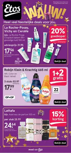 Etos - Folder - Voorbeeld van een folder van Etos, geldig van 22.12.2025