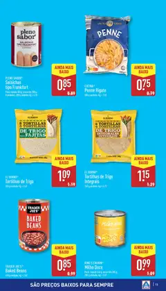 Pré-visualização Aldi folheto válido de 22.10.2025 | Página: 13 | Produtos: Milho, Proteina