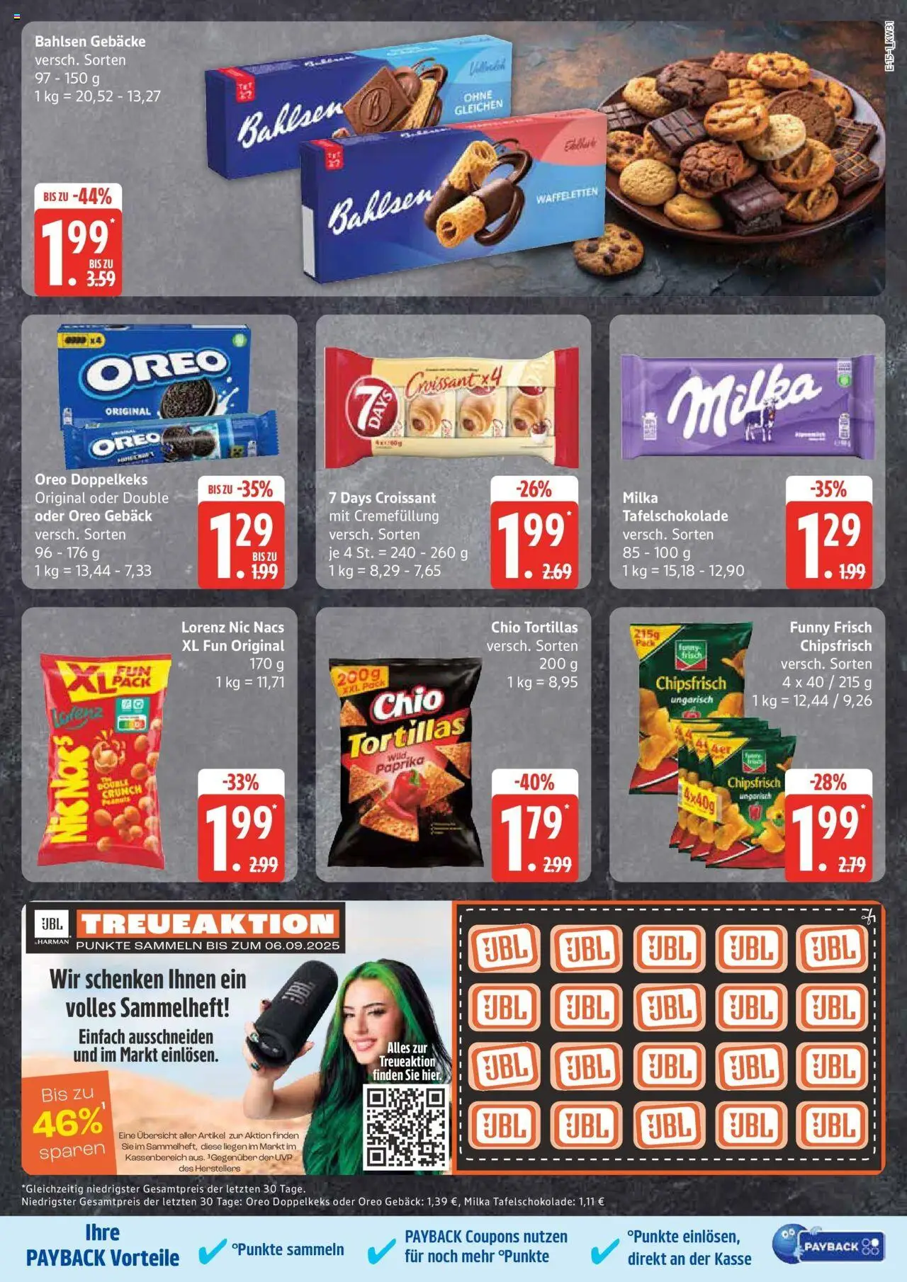 Edeka prospekt Großenwiehe	 - gültig ab dem 27.07.2025 | Seite: 19 | Produkte: Milka, Paprika, Chio tortillas, Chips