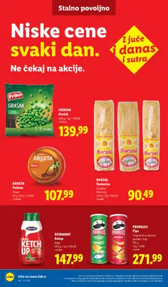 BORZAL Testenina, Sa jajima, Više vrsta, 200 g - pregled Lidl kataloga - važi od 09.04.2026 | Strana: 48