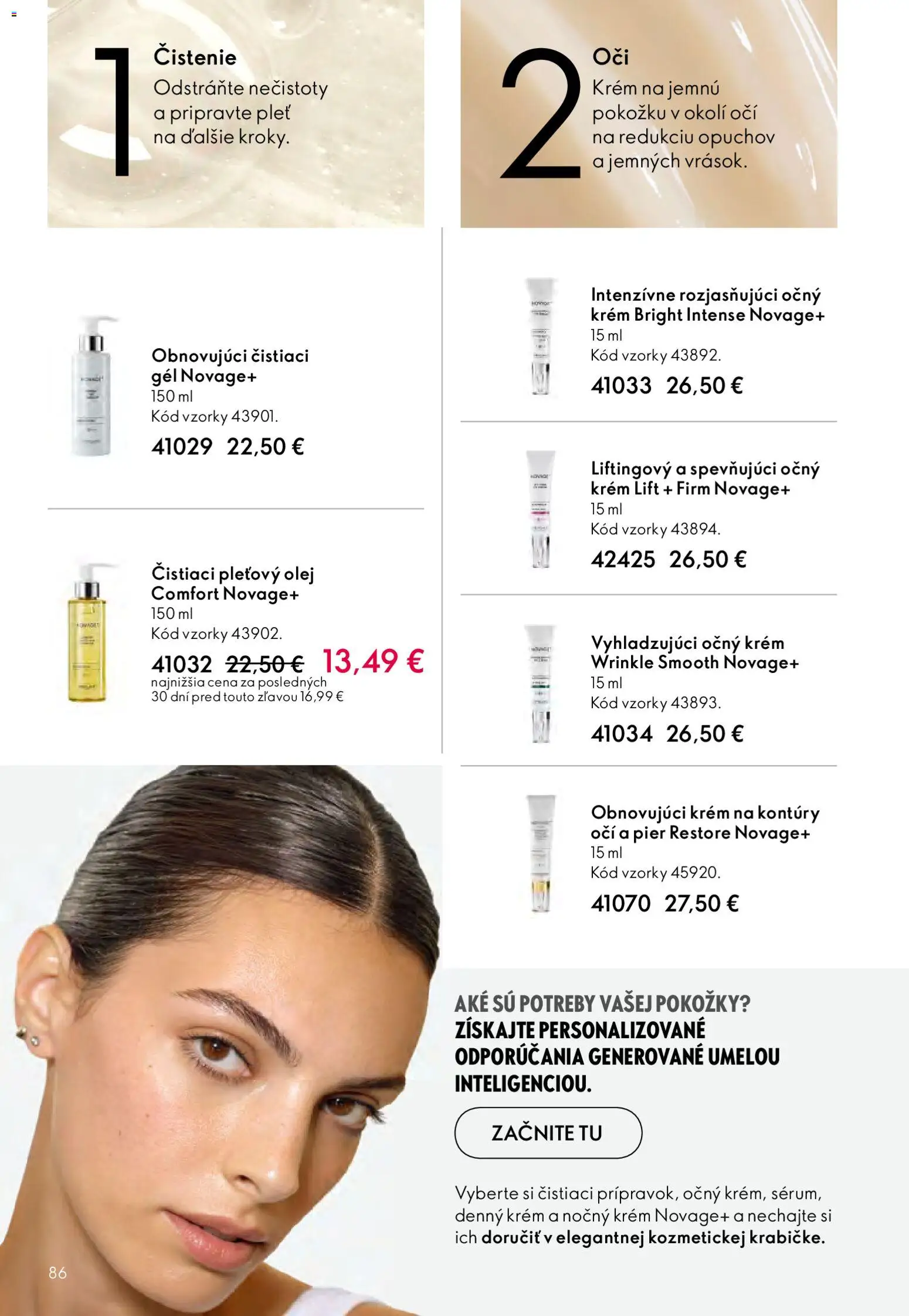 Nové Oriflame akcie – leták je platný od 15.04.2026 | Strana: 86 | Produkty: Olej, Krém