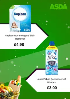 Preview of Asda - Weekly offers valid from 17.02.2026 | Page: 3 | Products: Shower, Lenor, Conditioner, Stain remover