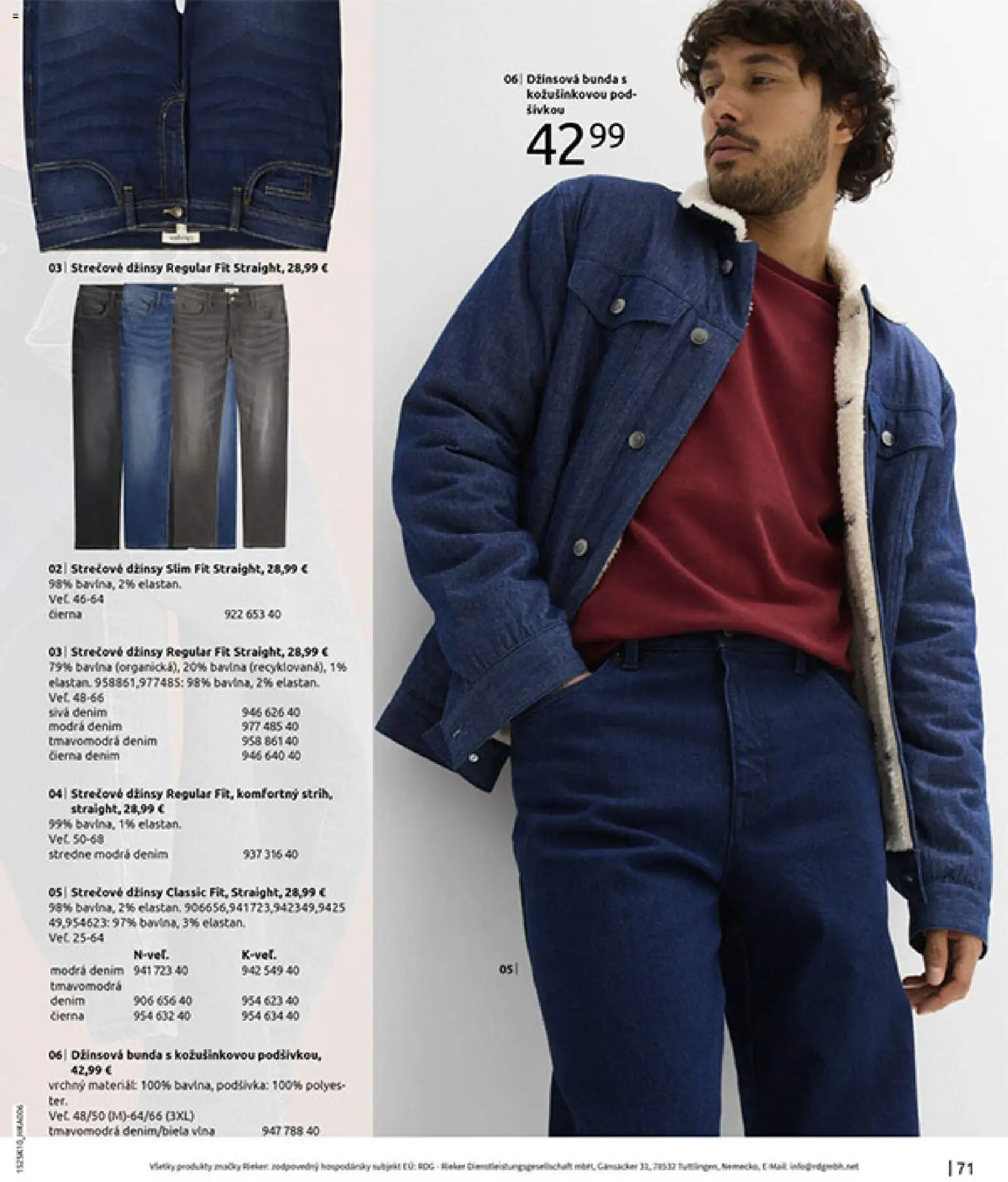 Nové Bonprix akcie – leták je platný od 01.11.2025 | Strana: 73 | Produkty: Bunda