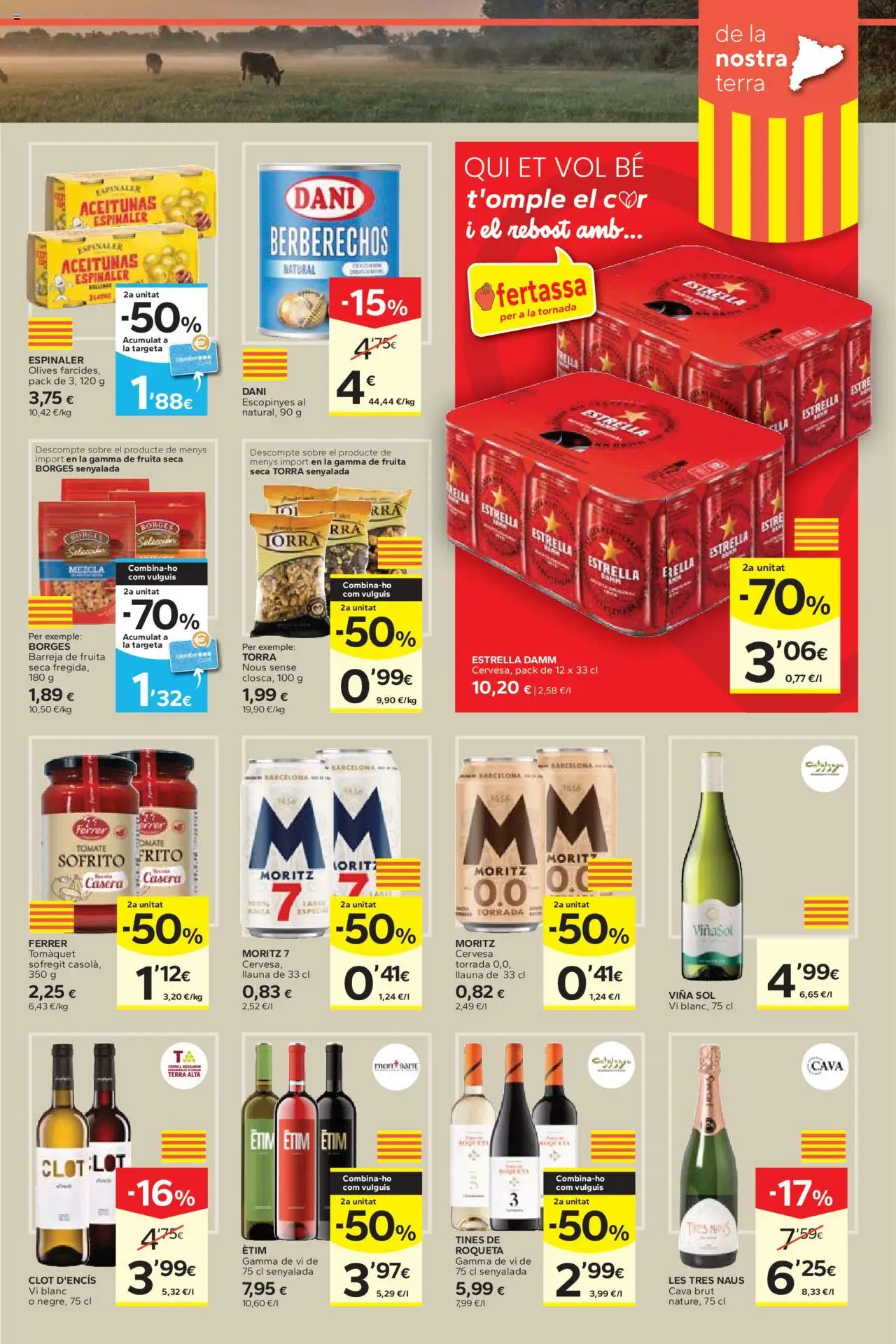Caprabo folleto │ válido desde el 18.09.2025 | Página: 7 | Productos: Berberechos, Manta