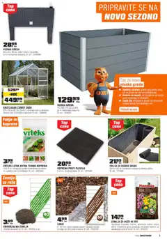 OBI katalog akcije – veljaven od 03.02.2026 | Stran: 3 | Izdelki: Žemlja, Folija