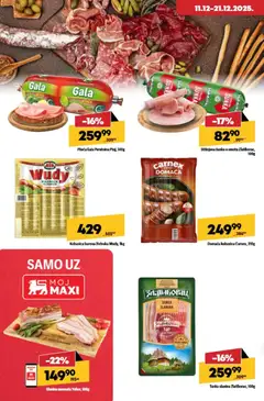 Maxi katalog - pregled Maxi kataloga - važi od 11.12.2025 | Strana: 32 | Proizvode: Šunka, Slanina, Kobasica