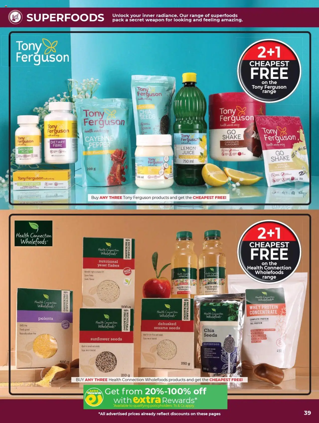 New Dis-Chem catalogue – valid from 16.09.2025 | Page: 39 | Products: Cider, Vinegar, Flakes, Pepper