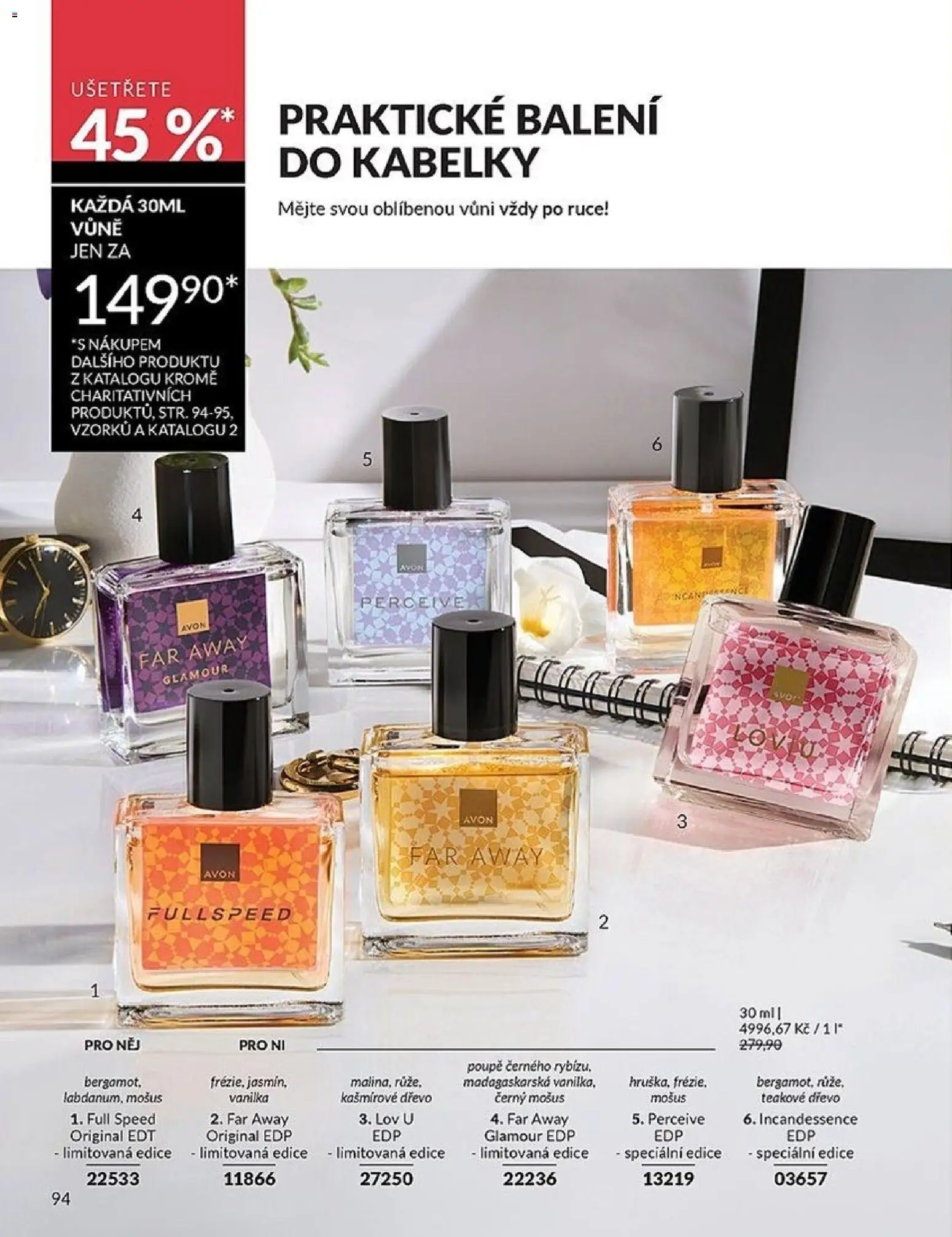 Avon katalog 1/2026 od 01.01.2026 | Strana: 94 | Produkty: Kabelky