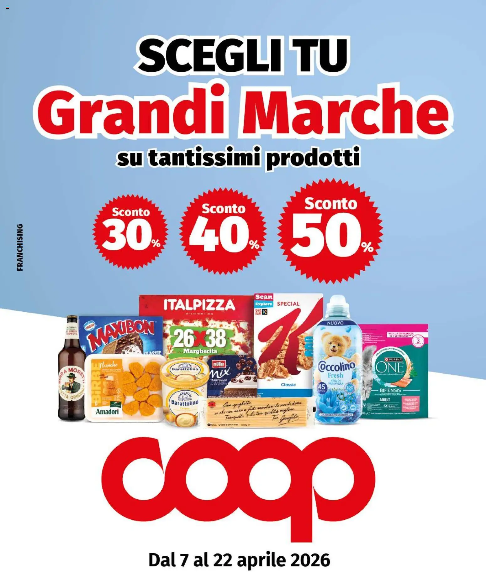 Volantino COOP del 07.04.2026 | Pagina: 1 | Prodotti: Cioccolato