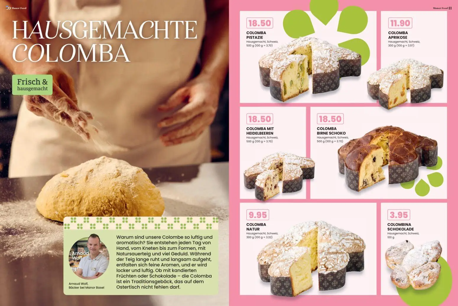 Manor aktionen Eastern – gültig ab 24.03.2026 | Seite: 7 | Produkte: Schokolade, Birne