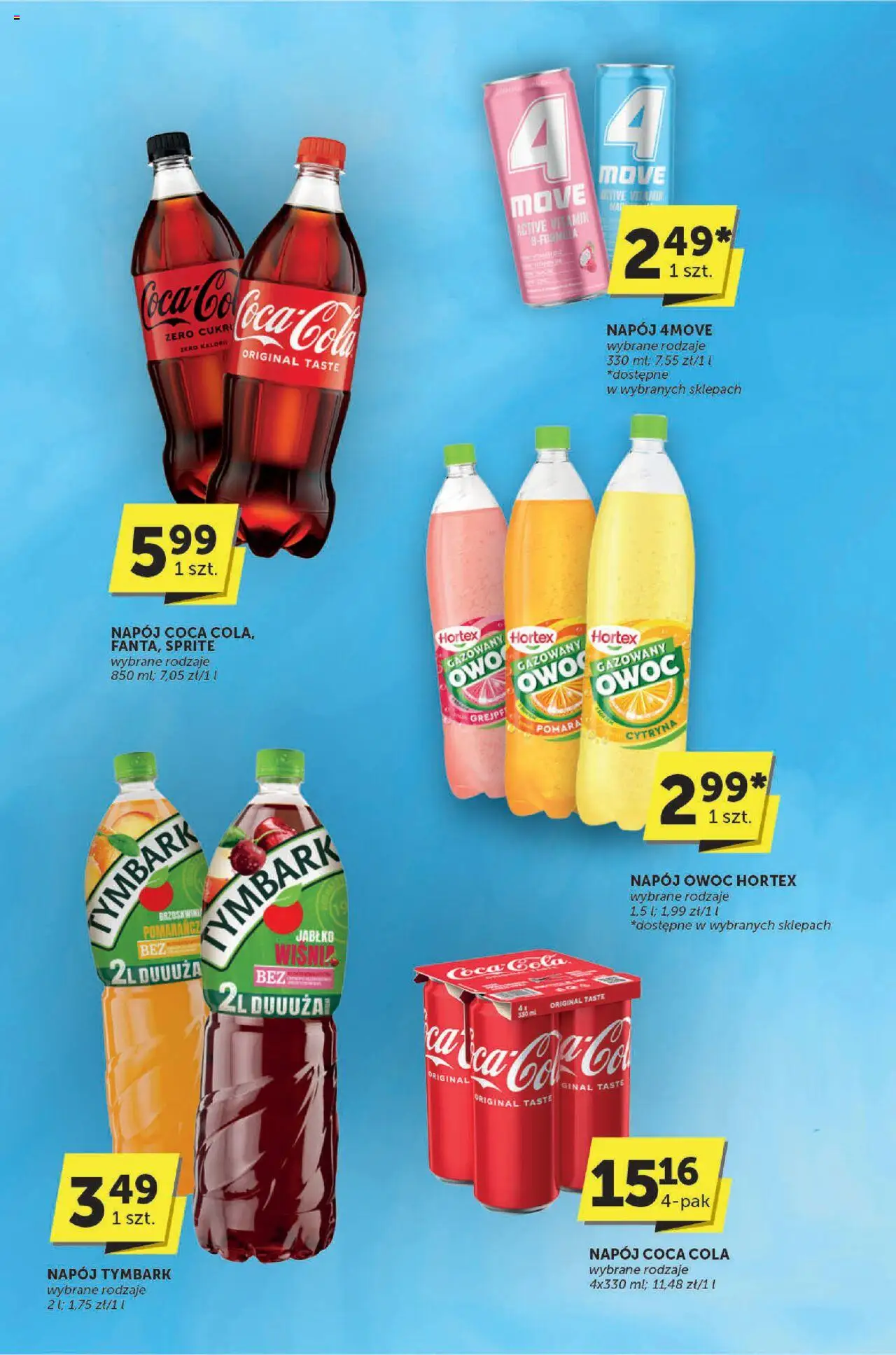 Euro Sklep Gazetka - Katalog od 02.10.2025 | Strona: 25 | Produkty: Cytryna, Sprite, Coca cola