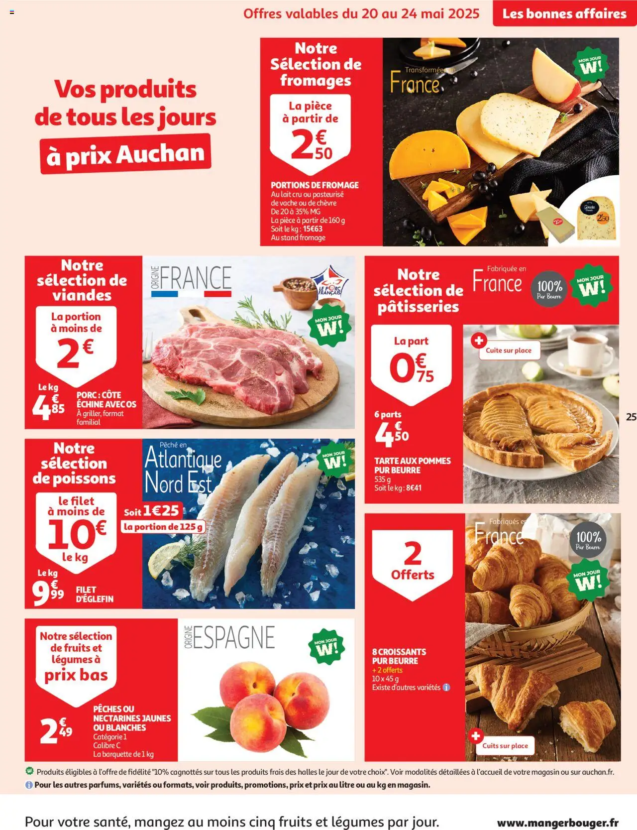  | Page: 25 | Produits: Fromage, Porc, Pommes, Tarte aux pommes
